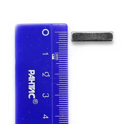 Неодимовый магнит прямоугольник 20х5х5 мм (3101.97